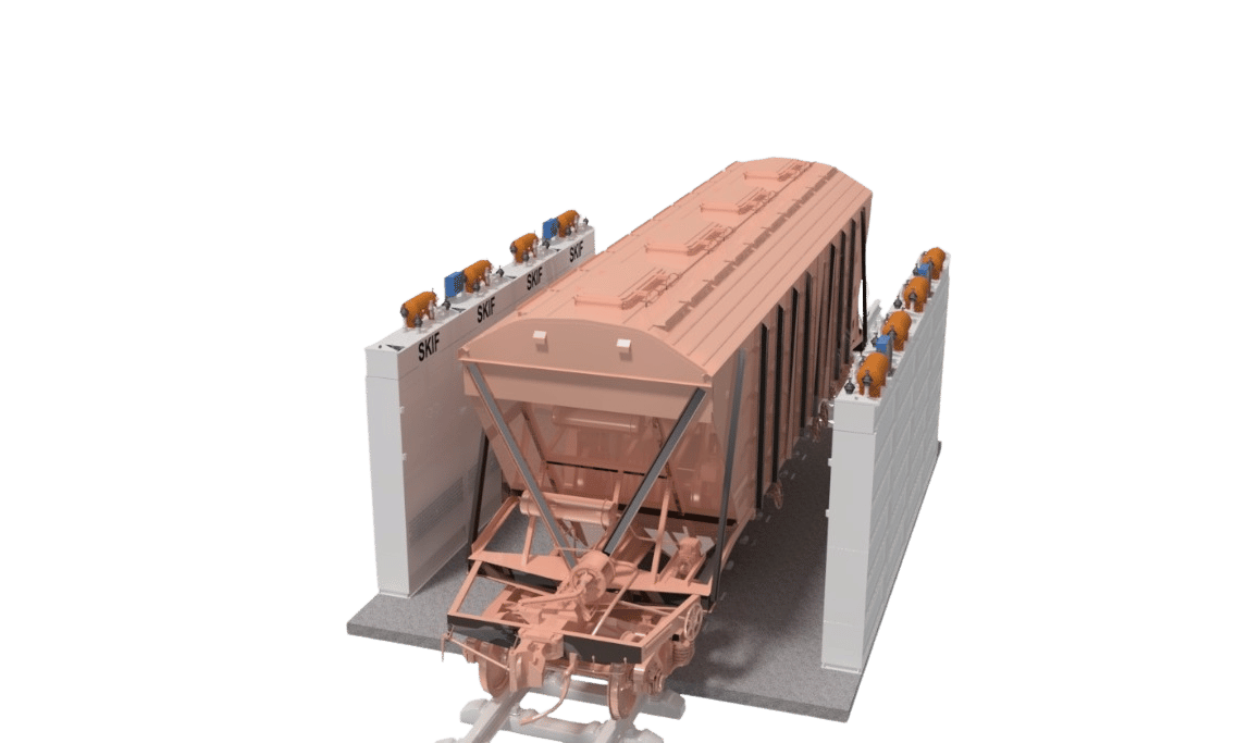 Industrial air filtration unit manufactured in Slovakia